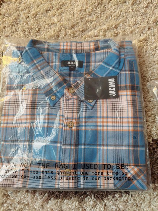 Блузи и Мъжка риза М размер и размер 3 XL