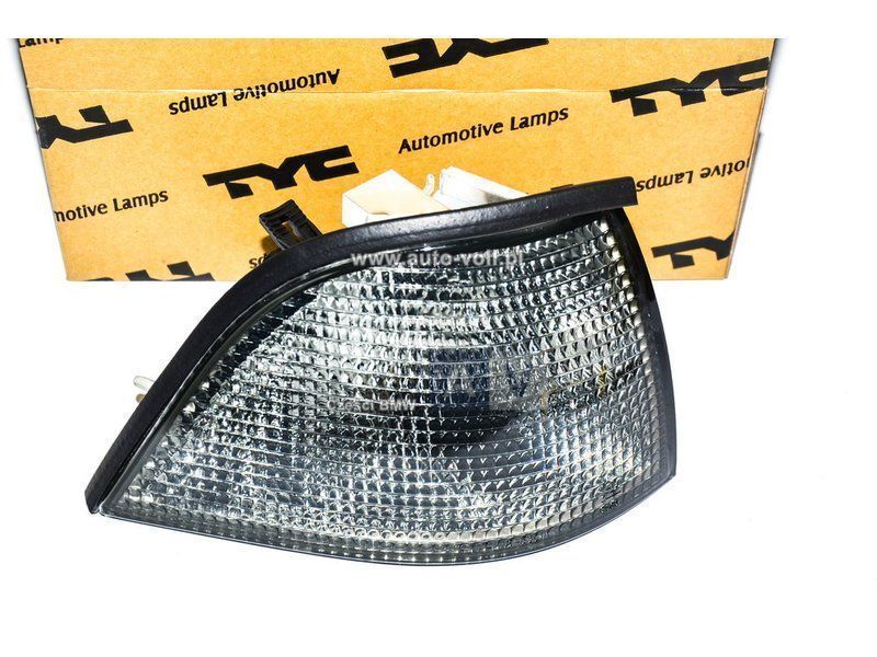 Lampa semnalizare fata Bmw Seria 3 Coupe/Cabrio (E36) 12.1990-03.2000 TYC partea dreapta, fumuriu cu suport bec