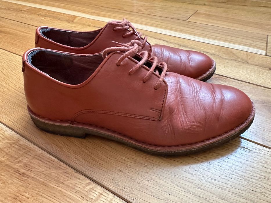 Дамски кожени обувки Kickers