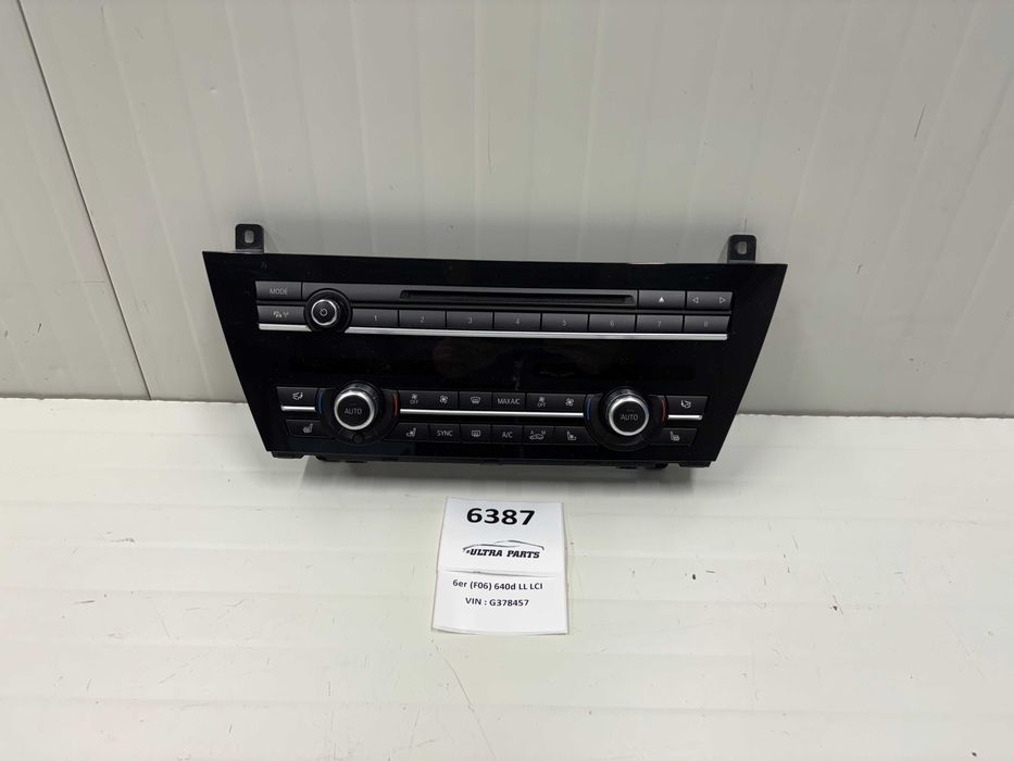 Клима панел Панел климатик БМВ Ф06 Ф12 Ф13