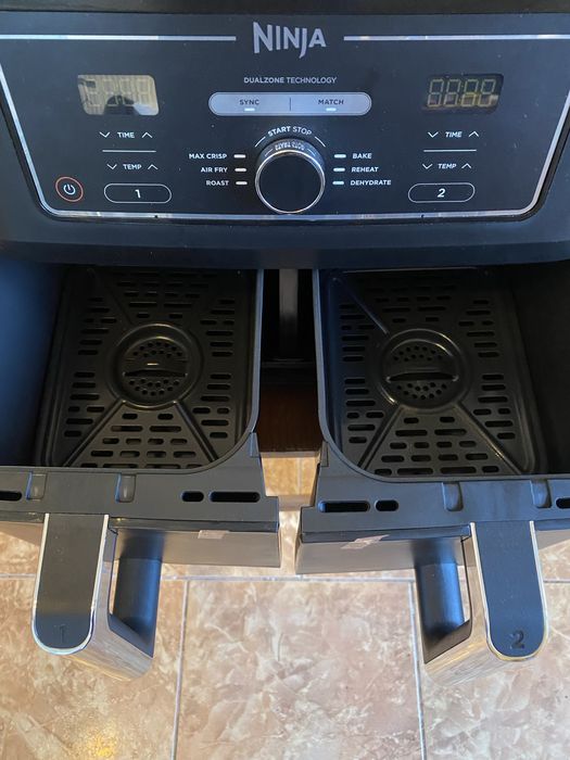 Airfryer Ninja 9,5 L dual zone nou