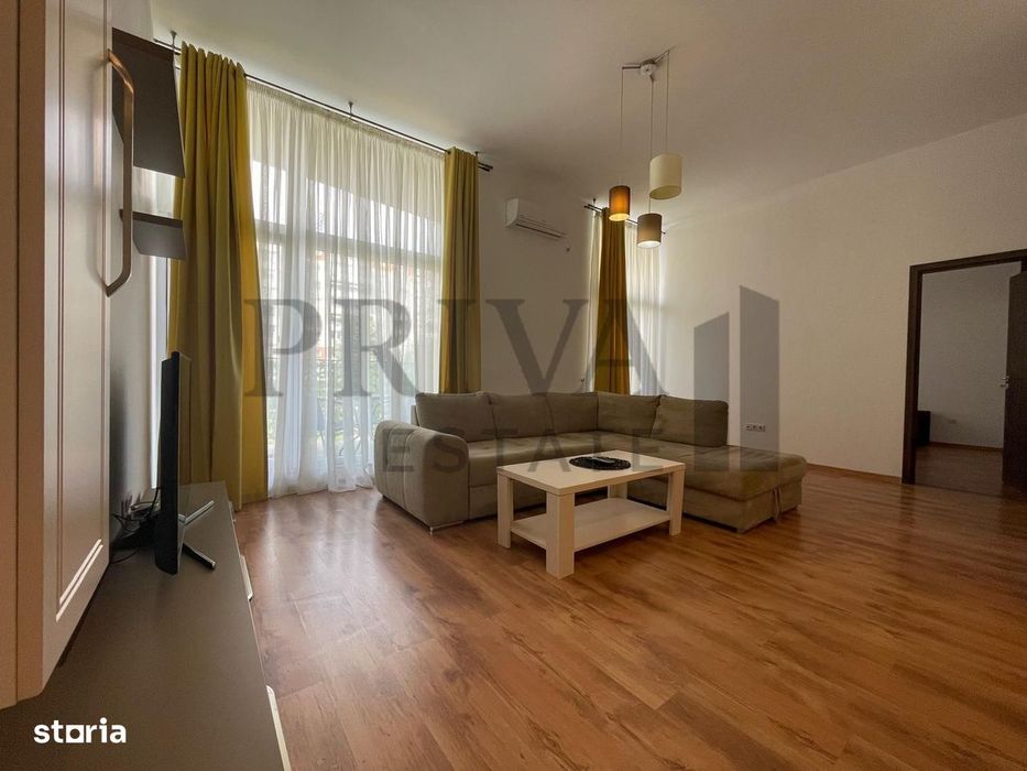 Apartament mobilat 2 camere, etaj 1, parcare subterană, Uranus Plaza