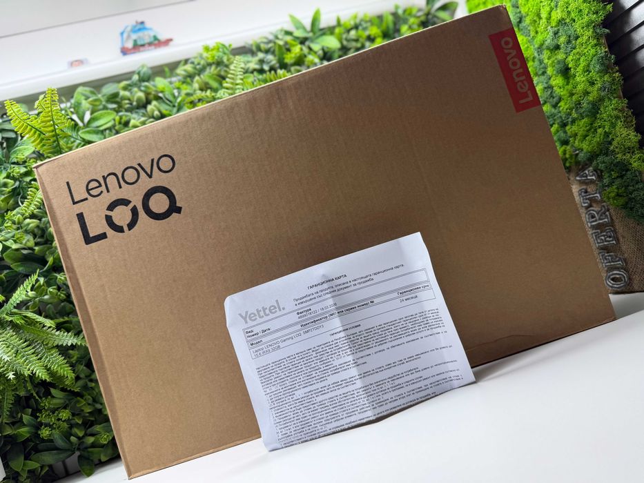 *нОвО*Lenovo Gaming LOQ 15.6 IRX9 1T 2г Гаранция