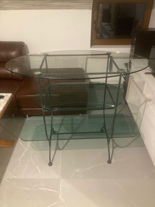 Маса за телевизор от ковано желязо