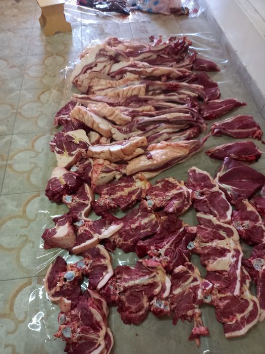 Разделка мясо по қазақский