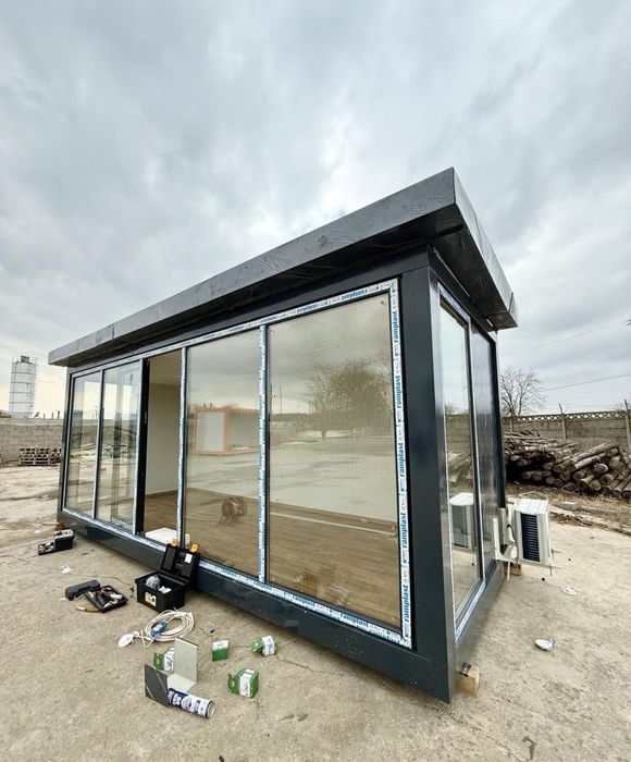 Vand containere modulare pentru birou vanzari , fast food modern