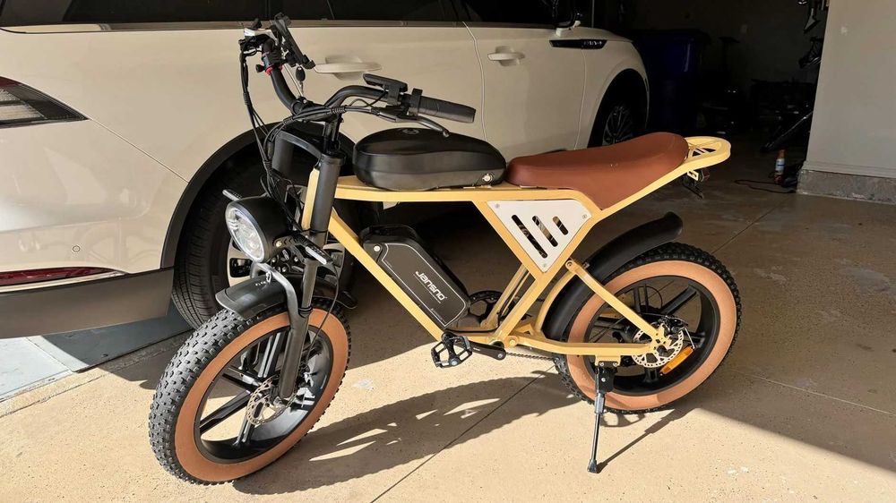 Vând Jansno fat bike electric nou dual battery 48v 20ah cu 17ah