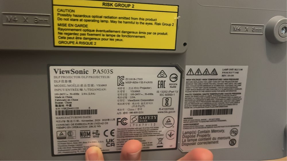 Проектор Viewsonic PA503X  сатылады