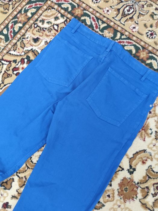 Zara клеш джинсы синие