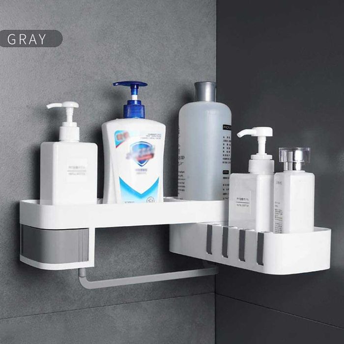 2699 Самозалепваща етажерка за баня на 2 нива