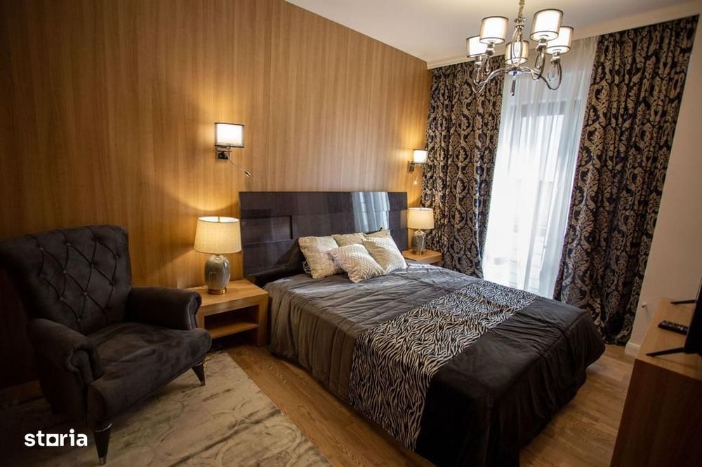 Herastrau, apartament de 4 camere mobilat si utilat