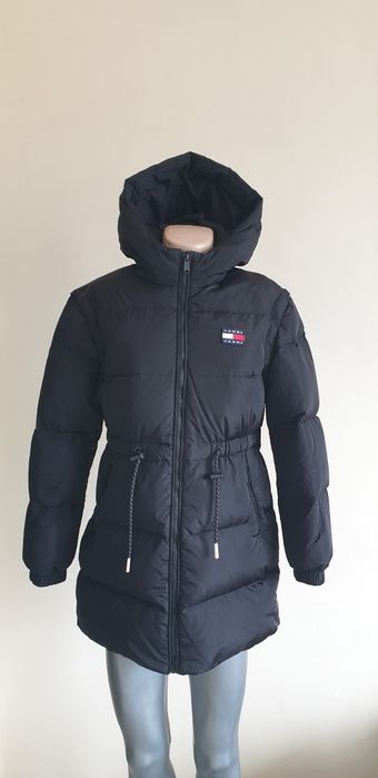Tommy Hilfiger 2 in 1 Vest  Down Parka S НОВО! ОРИГИНАЛ Дамска пух яке