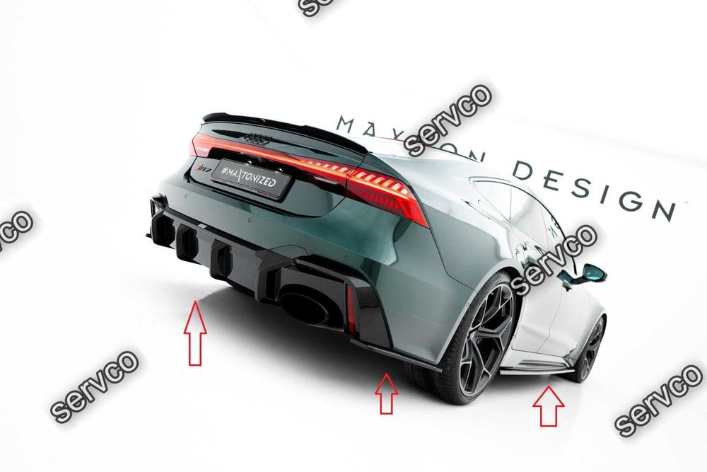 Pachet Body kit tuning Audi RS7 C8 2019-2023 v8 - Maxton Design