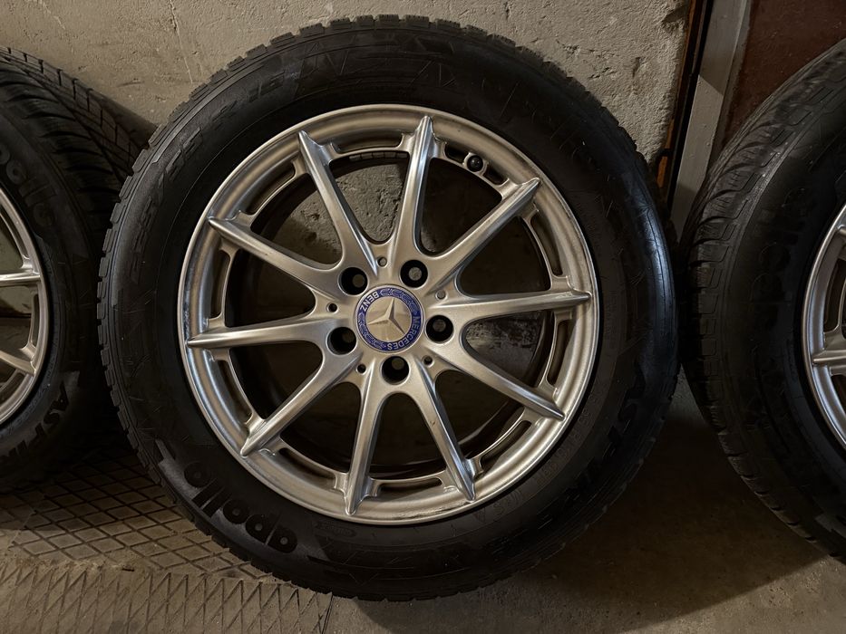 Джанти на Mercedes + зимни гуми подарък