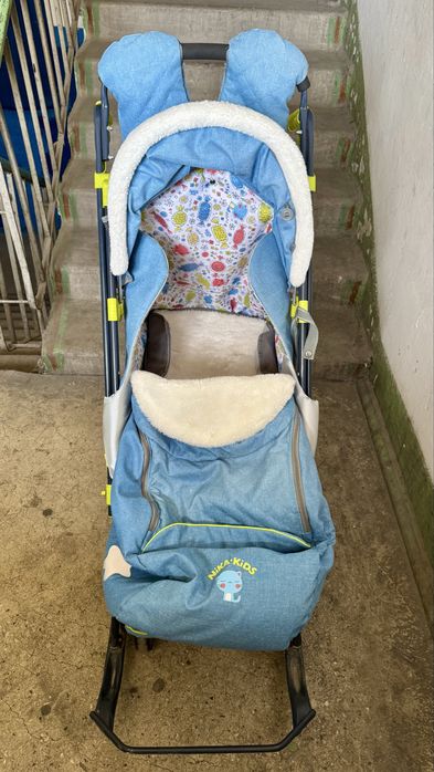 Санки-коляска детские