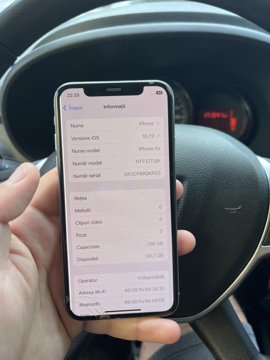 Vand iPhone XS 256 GB