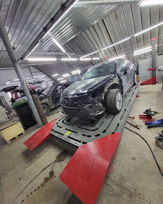 Робот. Стапель. Исправление кузова. Гарантия.