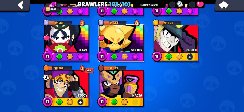 Аккаунт brawl stars full прокачки