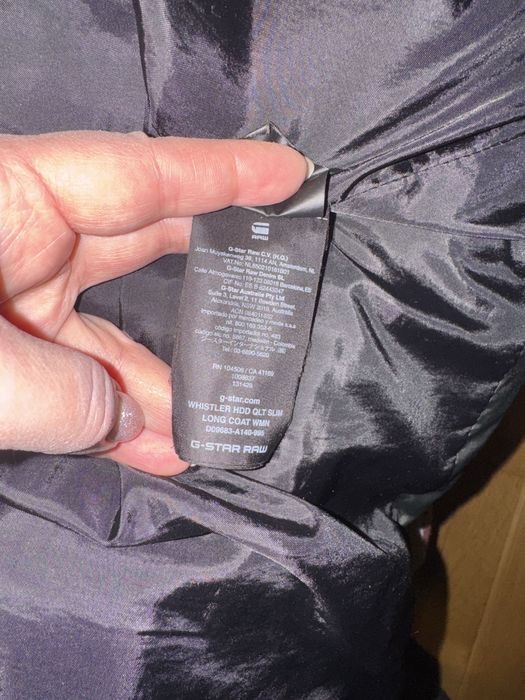 RAW дамско яке до коляното