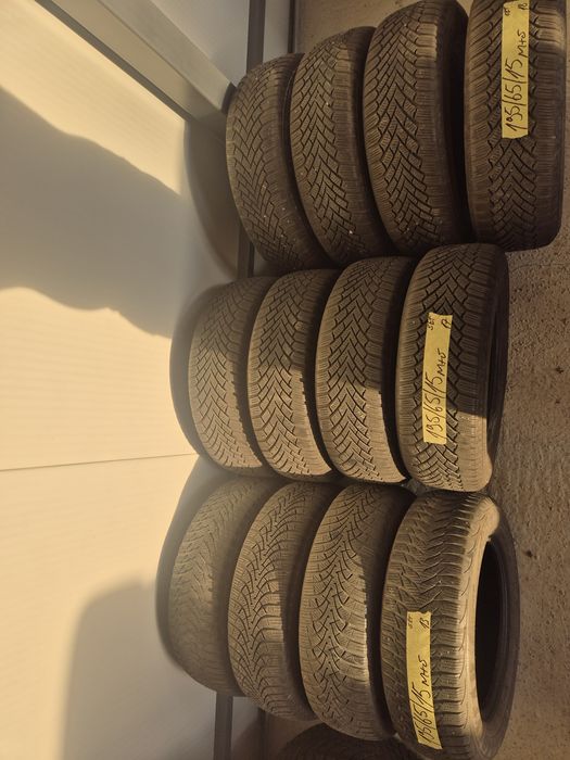 Vând cauciucuri 195/65/15 M+S 3 seturi diferite imp Germania