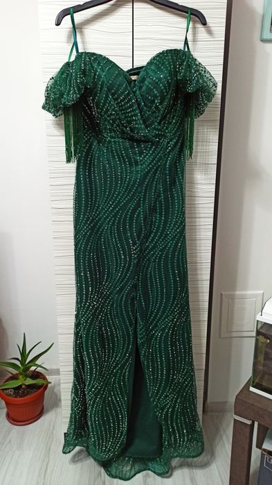 Официални блестящи дълги рокли