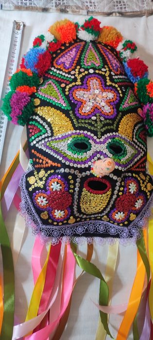 Кукерска маска, гугла,  ,Новодел, нова, Сурва, маскарад, Кукер