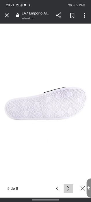 Papuci EA7 noi în cutie