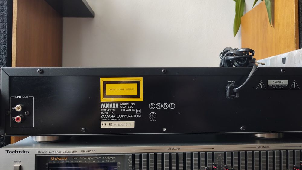Cd player Yamaha cdx 560 rs