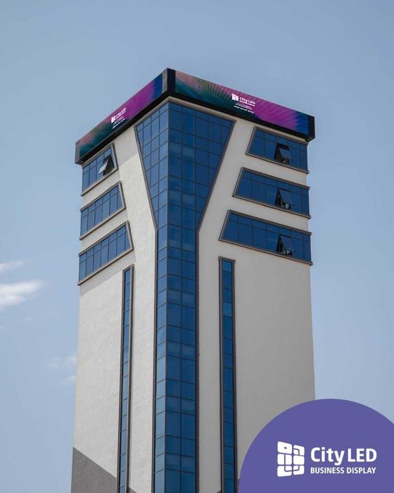 Изготовление, установка и доставка светодиодных Лед экран CITY LED