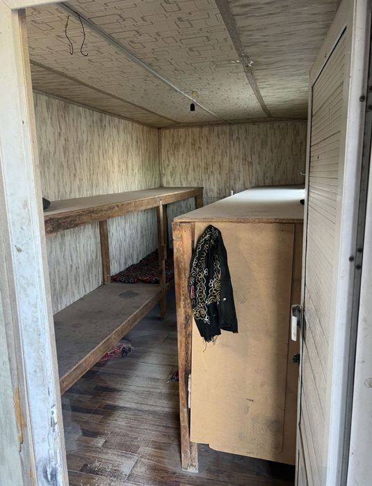 Контейнер домик сотилади кровати бор