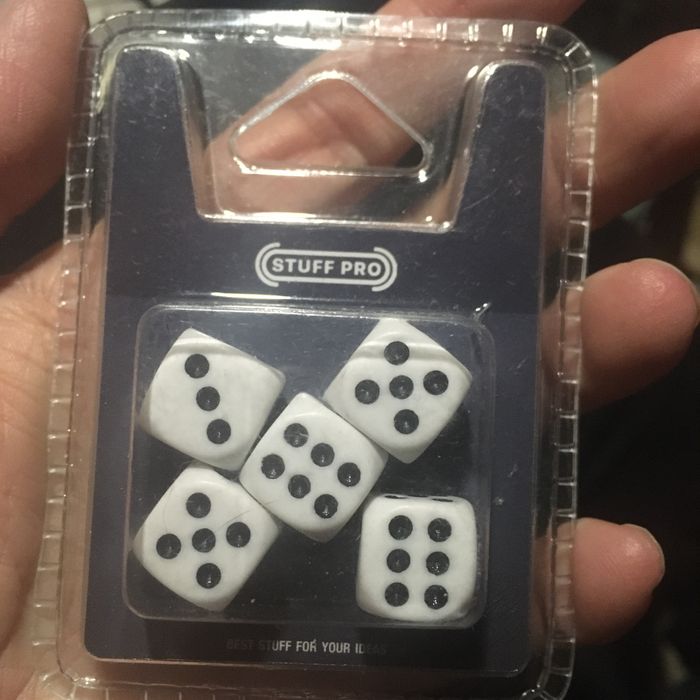 Игральные кости 12 мм