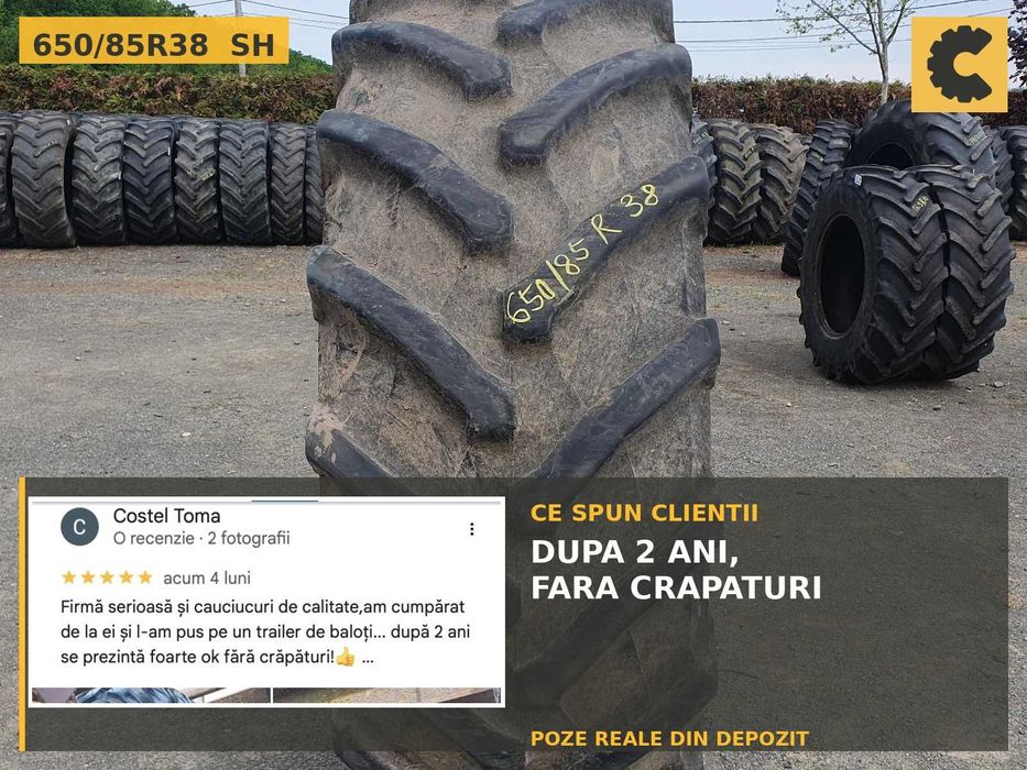 Cauciucuri 650/85R38 Trelleborg Anvelope Combina SH REDUS Livrare