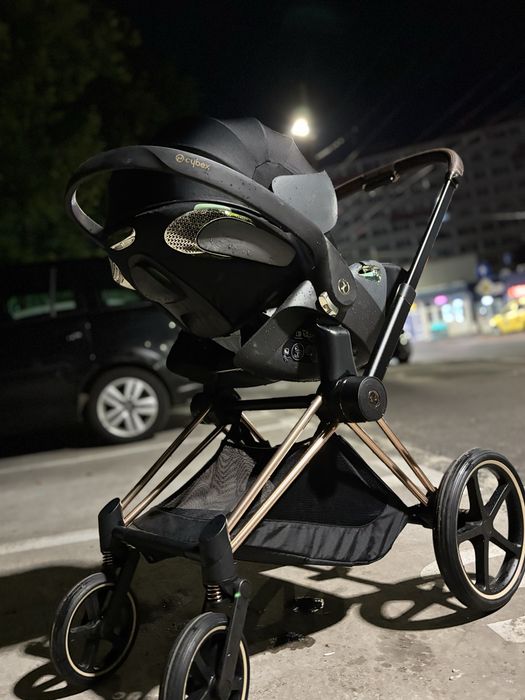Vand Carut Cybex Platinum Priam Rose Gold by Jeremy Scott