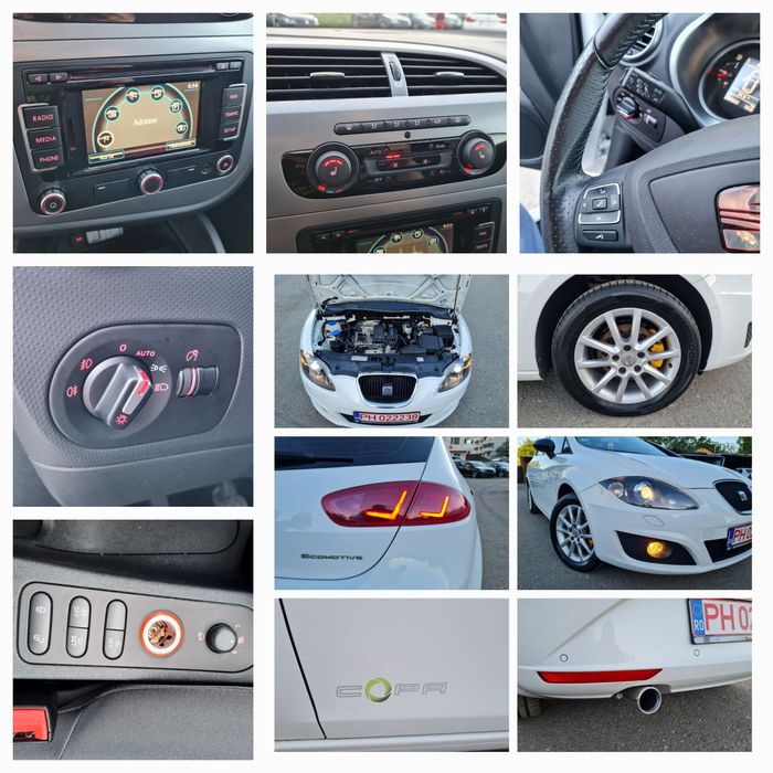 Seat Leon * 2013 * Euro5 * 1.2 Benzină - 105 CP * Navi BiXenon Led * Imp Germania * IMPECABILĂ