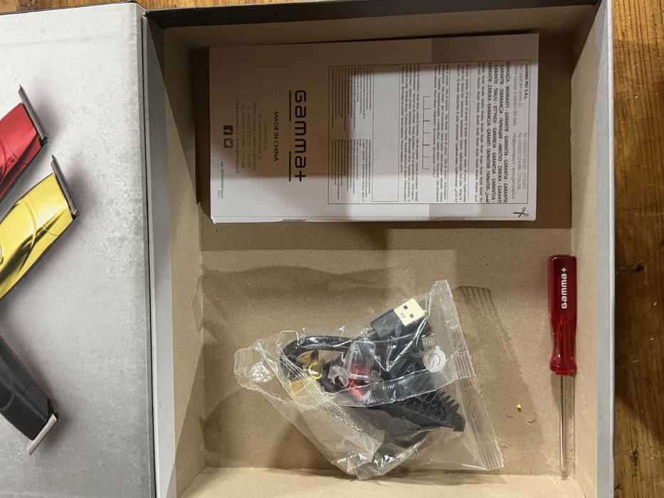 Машинка и тример за подстригване Gamma+ Italia