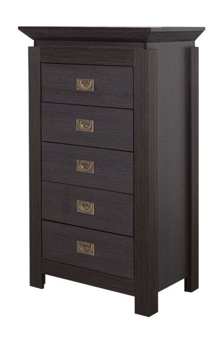 Comoda Saigon 5 Sertare 68 Cm mobila lemn stejar noua dormitor living