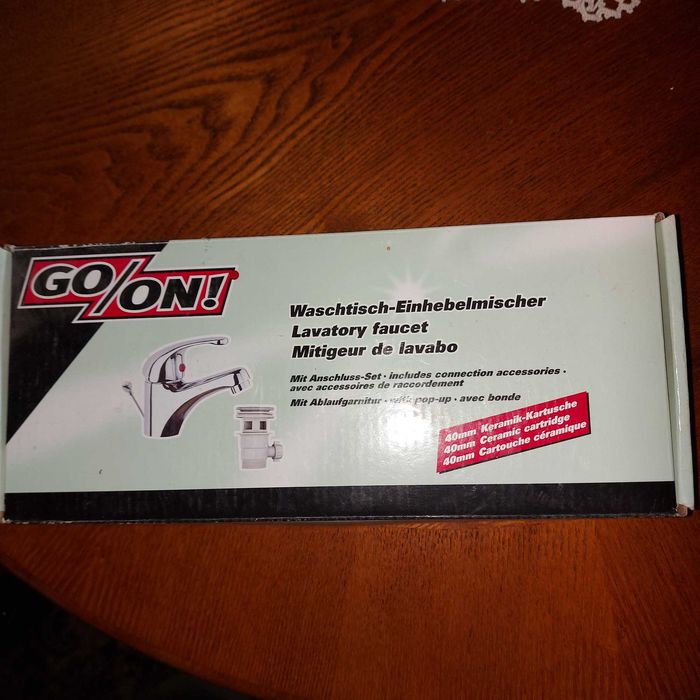 Baterie chiuveta baie, monocomanda, GO/ON, NOUA.