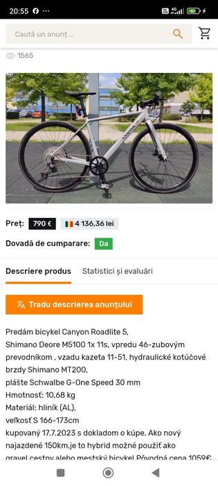 Canyon RO 92 nouă