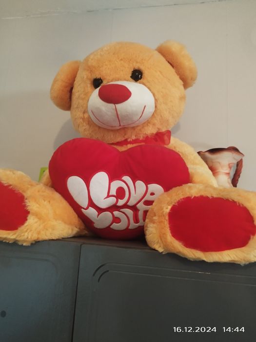 Голям плюшен мечок 120 см