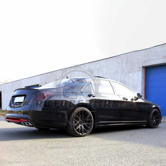 Mercedes W222 S - class Спойлер крило за багажник черен гланц в222
