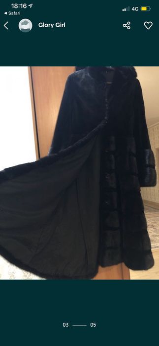 Продам норковую шубу