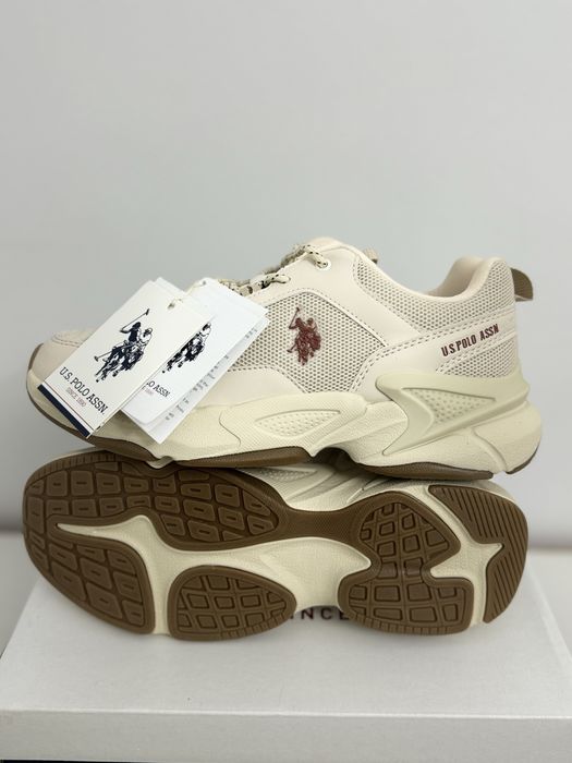 U.S. Polo ASSN, Pantofi Sport Bej