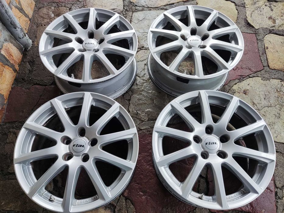 17 цола 5x114,3 лети алуминиеви джанти Rial 17 цола 5x114,3 Kia Hyundai Mazda Renault