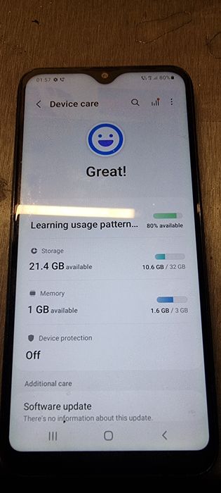 Samsung a20e 32 giga