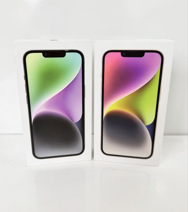 НОВ! iPhone 14 128GB Black / Starlight 2г.ГАРАНЦИЯ!