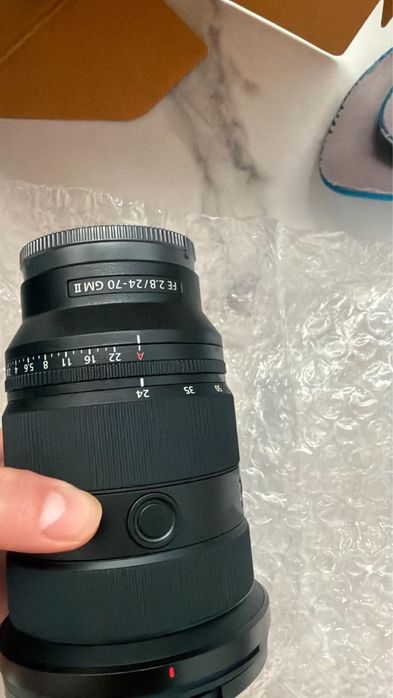 Sony FE 24–70mm f/2.8 GM II + filtre Tiffen – nou/nefolosit