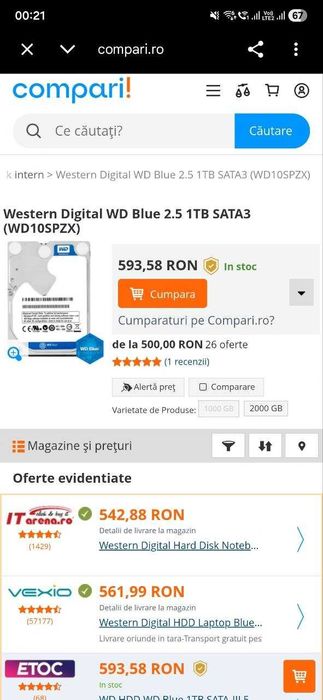 Laptop Acer Aspire E5 - i7 Quad Core | 12GB RAM | SSD Samsung | Mentenanță la zi