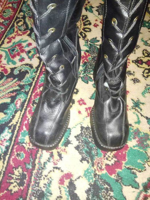 Топли ботуши от естествена кожа № 39