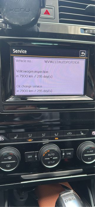Vw golf 7 dsg7 distronic