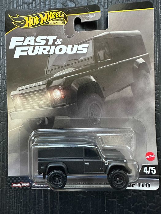 Hot Wheels Premium Fast & Furious Land Rover Defender 110